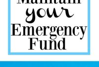 Building and maintaining a robust emergency fund for financial security